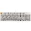 Billentyűzet Glorious GMMK Full Size White Ice Edition - Gateron-Brown, US, Fehér