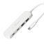 j5create Eco-Friendly USB-C to 4-Port Type-C & Type-A Gen 2 Hub Pure White