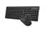 A4-Tech FStyler FG1200 Wireless Keyboard Combo Black US