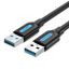 Vention USB 3.0 A Male to A Male Cable 0,5m Black