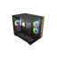 Cooler Master Elite 481 Wood Tempered Glass Black