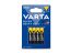 VARTA Super Heavy Duty Zinc-Carbon AAA ceruza elem - 4 db/cs