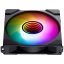 Ventilátor PHANTEKS M25 Gen2 PWM, fordított légáramlás, D-RGB, 3 darabos, 120mm, fekete
