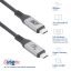 ACT AC7452 USB4 80Gbps Thunderbolt 5 cable 240W USB Type-C 1,5m Black