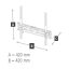 Hama TV Wall Bracket Rigid 165cm (65