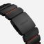 Nomad Stratos Band FKM for AW 45/46/49mm Black Titanium Ultra Orange