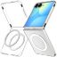 Spigen Air Skin MagSafe case for Samsung Galaxy Z Flip8 Clear White