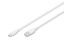 Digitus USB-C Silicone charging cable USB-A to USB-C USB 2.0 60W 1m White