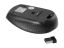 EQuip Optical Wireless 4-Button Travel Mouse Black