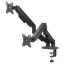 Savio UM-04 Dual monitor spring desk mount 17