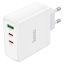Hoco N30 Glory PD65W + QC3.0 Charger White