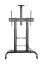 Gembird TVS-100T-02 Height adjustable TV floor stand with caster wheels 60