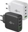 USB hálózati gyorstöltő 1xQC 3.0 (30W) + 3xUSB-C 3.1 (68W) fekete GOOBAY(64819)