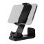 Logilink AA0169 Fold- & clampable smartphone holder Black