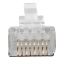 ACT FA2001 RJ45 (8P/8C) CAT6A shielded modulaire connector for round cable with solid or standed conductors