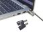 Conceptronic  CUSTODIO02BWM Keyed Laptop Lock 1,8m Black