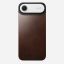 Nomad Magnetic Leather Back (Horween) for iPhone 17 Air Rustic Brown