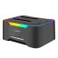 Logilink Dual docking station 2 port Black