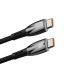 Baseus Glimmer USB-C USB-C Cable 2m Black