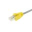 ACT RJ45 boot for 7.0 mm cable 25db Yellow
