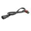 ACT Powercord C14 - C13 IEC Lock (left angled) 1m Black