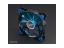 Ventilátor Akasa Vegas LED 12cm Kék