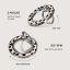 Burga Magnetic Ring Holder Silver Almond Latte