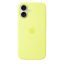 Apple iPhone 17 Silicone Case with MagSafe Neon Yellow