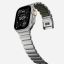 Nomad Stratos Band FKM for AW 45/46/49mm Natural Titanium Forest Green