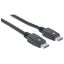 Manhattan 4K@60Hz DisplayPort 1.2 male/male Cable 10m Black