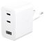 PanzerGlass 70W 2x USB-C 1x USB-A charger White