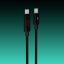 Avax CB653 Pulsey 60W USB-C charger cable 0,5m Black