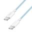 Logilink USB 2.0 Type-C C/M to C/M 60W cable 1,5m Blue