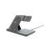 Gembird 3-in-1 foldable wireless charger stand 15W for Samsung watch Black