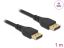 DeLock DisplayPort to DisplayPort 8K 60Hz cable 1m Black