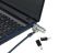 Conceptronic  CUSTODIO02BSM Keyed Laptop Lock Master Keyed Compatible 1,8m Black