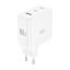 XO CE35 100W univerzális hálózati töltő adapter fehér
