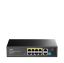 Cudy FS1010P V4.0 8-Port 10/100M PoE+ Switch with 2 Uplink Ports