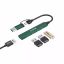 Canyon CNS-TDS02GR 4-portos USB2.0 HUB Green