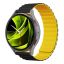 Mobile Origin Easy Strap Magnetic for Watch 20mm Black/Yellow