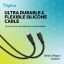 Digitus USB Silicone connection USB-C - USB-C cable 0,5m Black