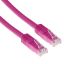 ACT CAT6 U-UTP Patch Cable 3m Pink