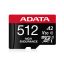 A-Data 512GB microSDXC High Endurance UHS-I U3 Class 10 V30S + adapterrel