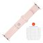 FIXED Silicone Sporty Strap Set for Apple Watch 38/40/41mm Pink