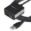 Startech USB to Serial RS232 Adapter Cable with COM Retention 1,8m Black