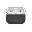 FIXED Silky szilikon tok Apple Airpods Pro fülhallgatóhoz, fekete