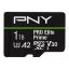 PNY 1TB microSDXC Pro Elite Prime Class 10 U3 V30 A2 + adapterrel