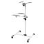 TECHLY  Trolley Support for Projector Beamer Notebook PC Adjustable Shelves