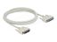 DeLock Serial Cable D-Sub 25 male to female Cable 3m White