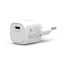 Port Designs 20W USB-C Pocket Wall Charger White